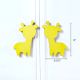 Handcrafted Acacia Wood Giraffe Handle Set